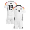 Conjunto (Camiseta+Pantalón Corto) Alemania Sane 19 Primera Equipación Euro 2024 - Niño